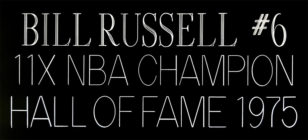 Bill Russell Signed 35x43 Custom Framed Jersey Display (JSA) at PristineAuction.com Bill Russell Signed 35x43 Custom Framed Jersey Display (JSA) at PristineAuction.com