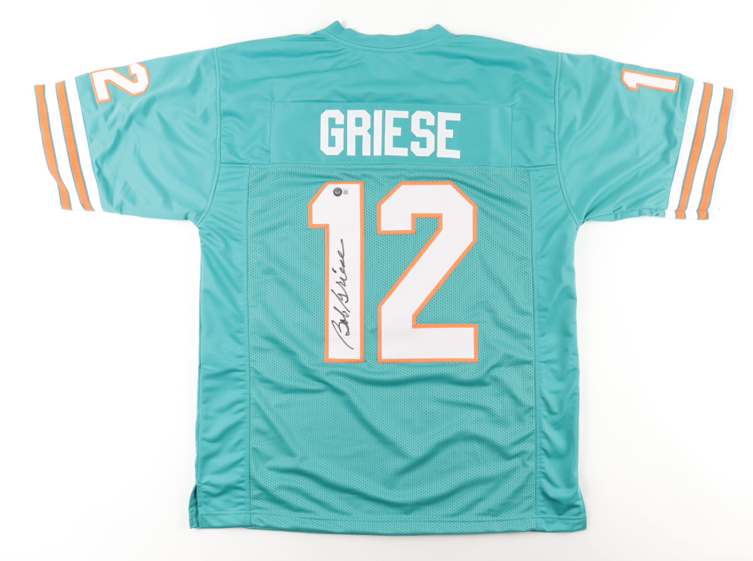 Bob Griese Signed Jersey (Beckett) at PristineAuction.com Bob Griese Signed Jersey (Beckett) at PristineAuction.com