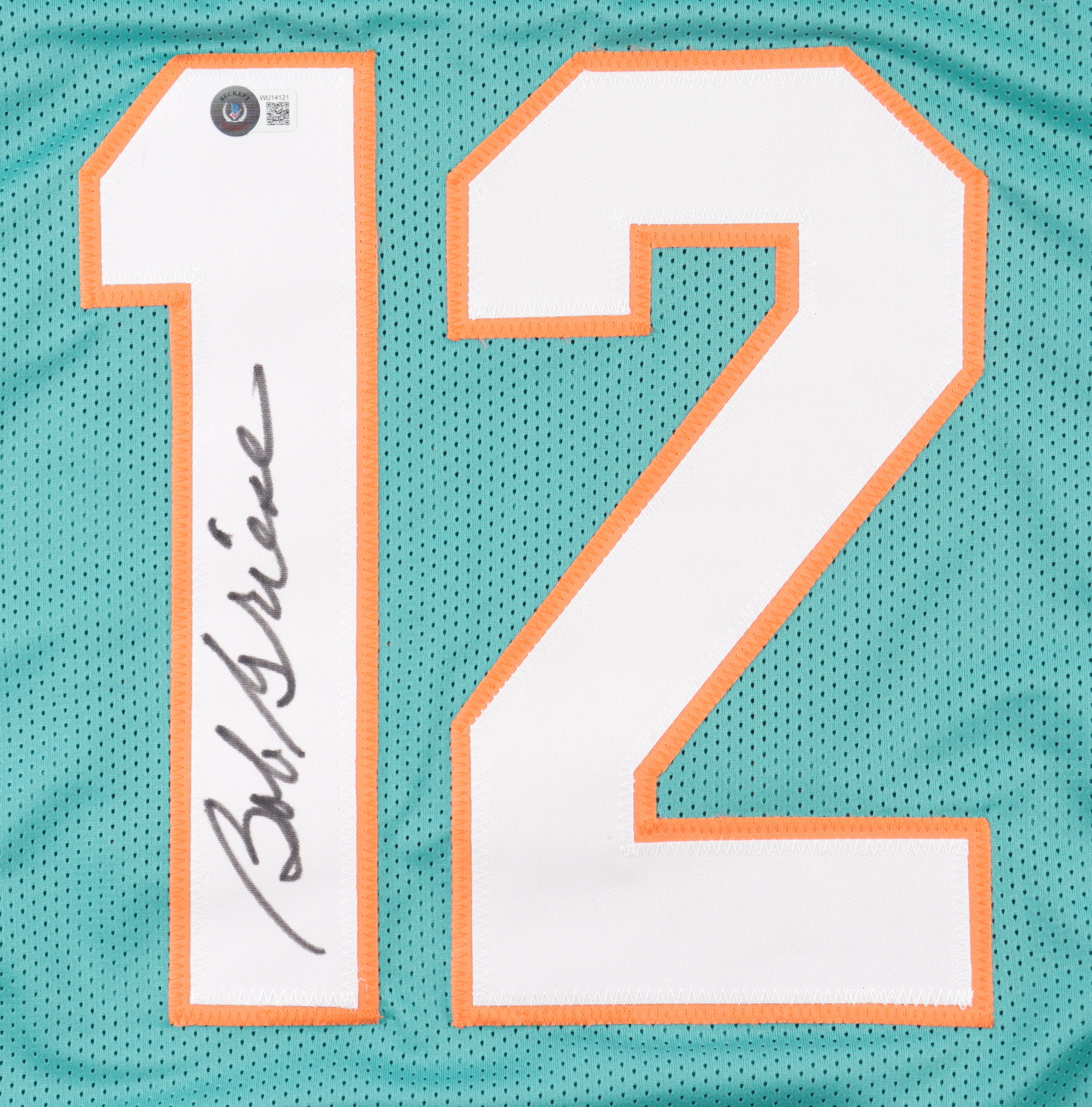 Bob Griese Signed Jersey (Beckett) at PristineAuction.com Bob Griese Signed Jersey (Beckett) at PristineAuction.com
