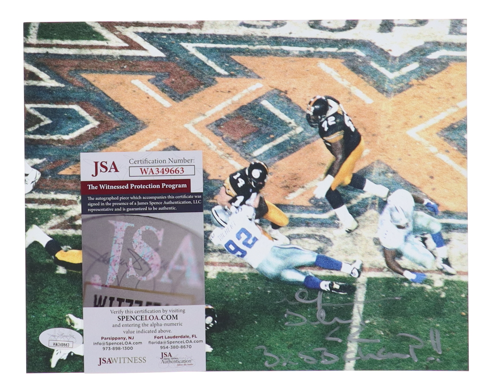 Tony Tolbert Signed Cowboys 8x10 Photo Inscribed "3x SB Champ" (JSA) at PristineAuction.com Tony Tolbert Signed Cowboys 8x10 Photo Inscribed "3x SB Champ" (JSA) at PristineAuction.com