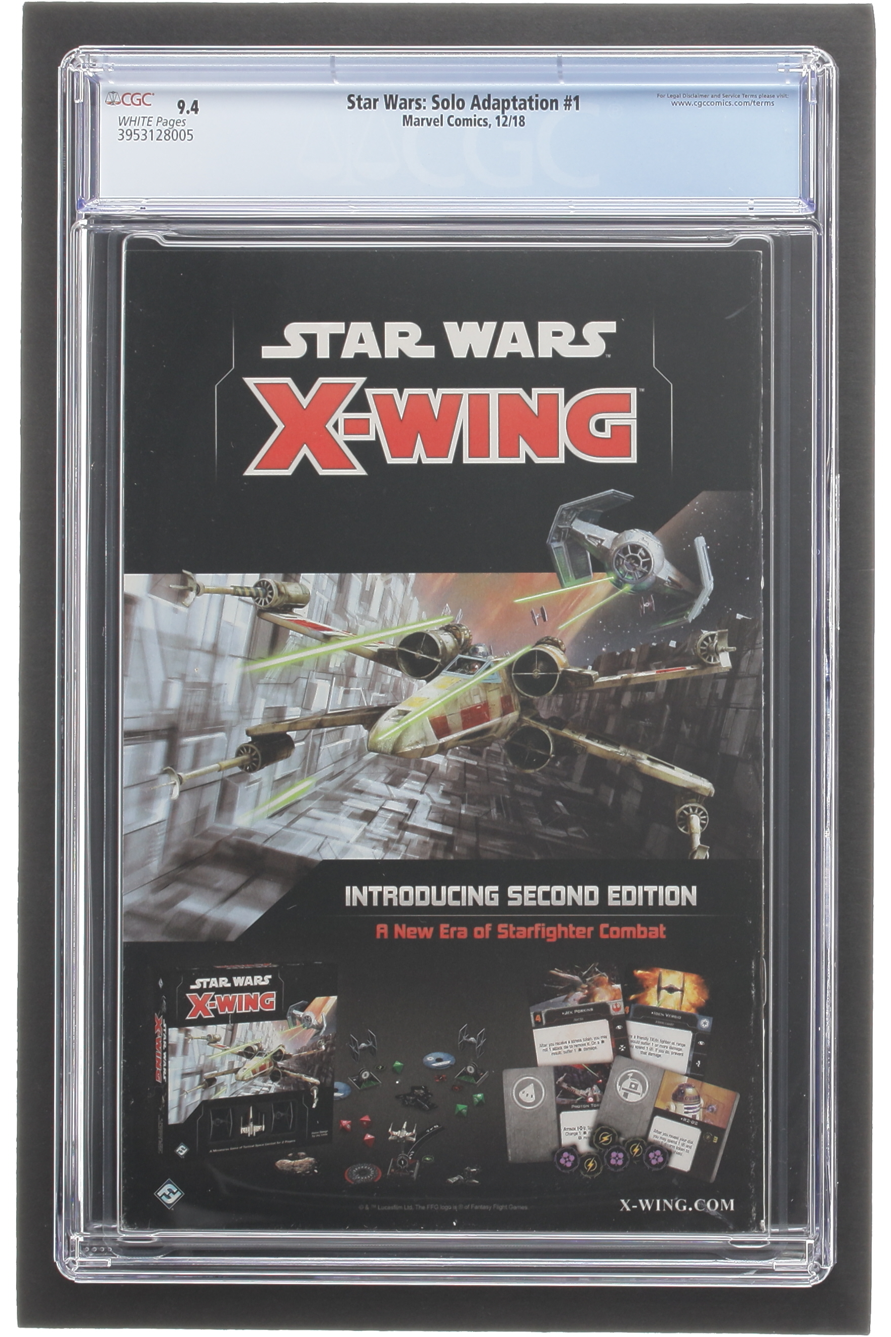 2018 Solo: A Star Wars Story Adaptation Issue #1 Marvel Comic Book (CGC 9.4) at PristineAuction.com 2018 Solo: A Star Wars Story Adaptation Issue #1 Marvel Comic Book (CGC 9.4) at PristineAuction.com