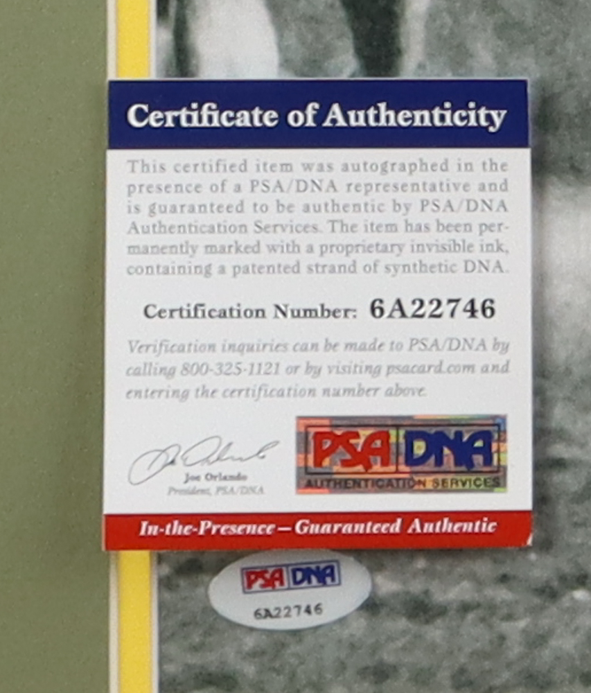 Pele Signed Custom Framed Photo Display (PSA) at PristineAuction.com Pele Signed Custom Framed Photo Display (PSA) at PristineAuction.com