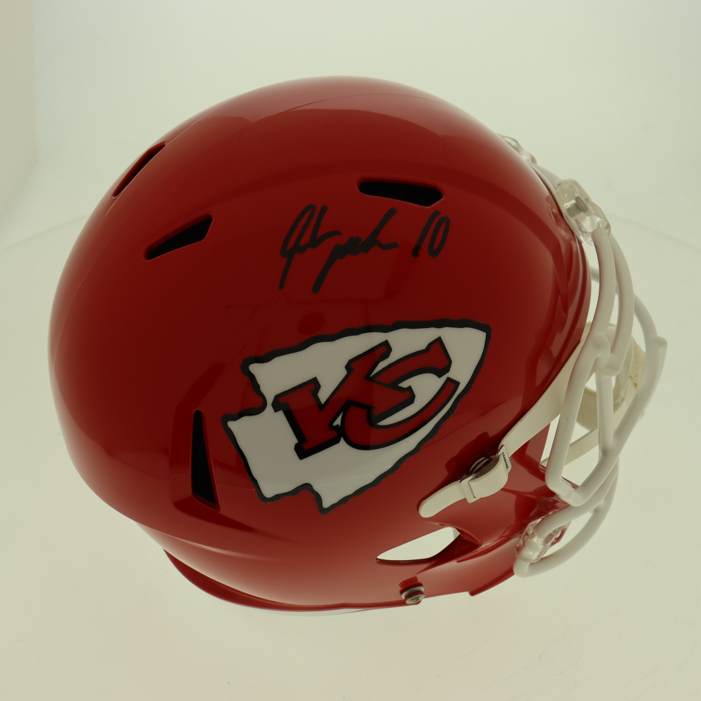 Isiah Pacheco Signed Chiefs Full-Size Speed Helmet (Players Ink ...