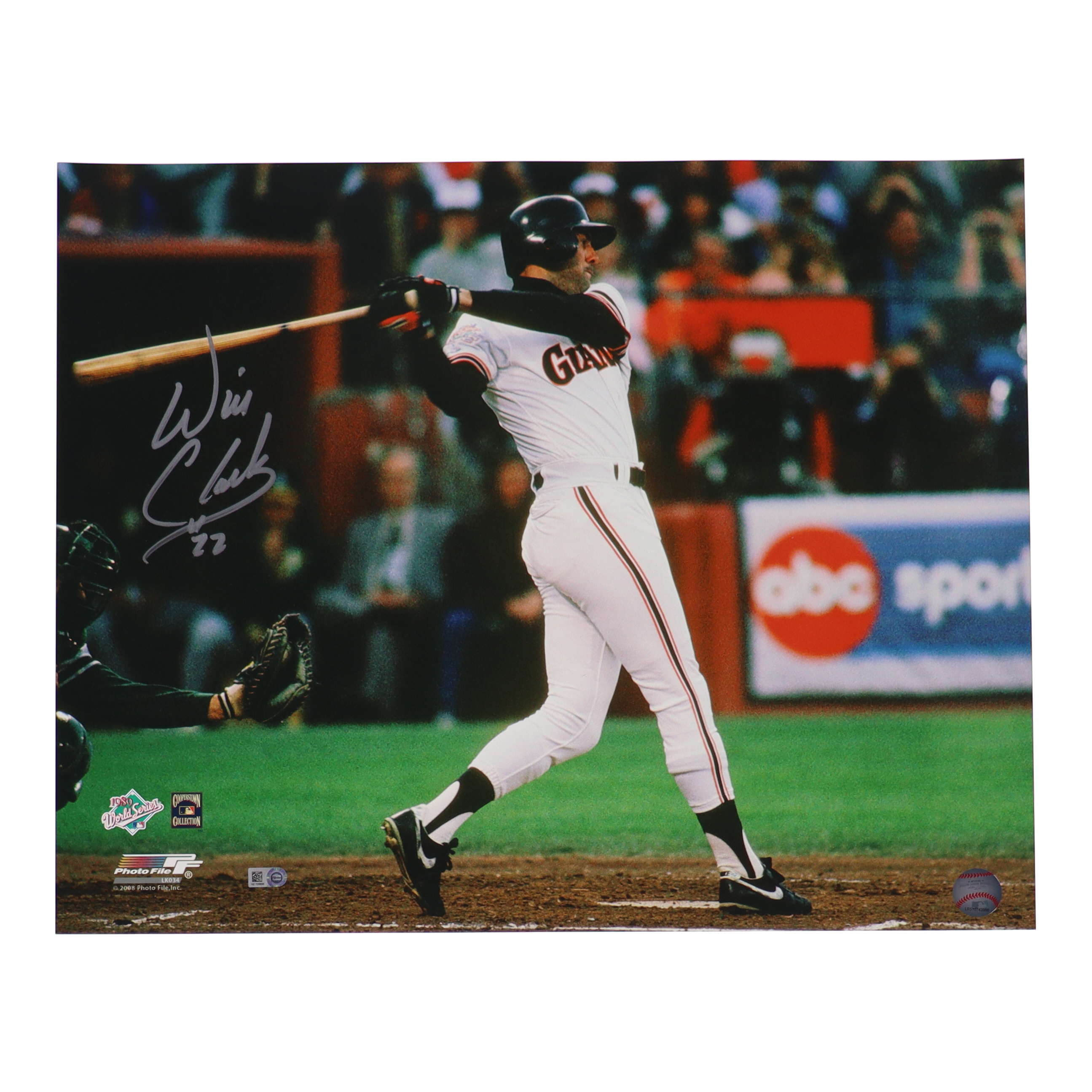 Will Clark Signed Giants 16x20 Photo (MLB) at PristineAuction.com Will Clark Signed Giants 16x20 Photo (MLB) at PristineAuction.com