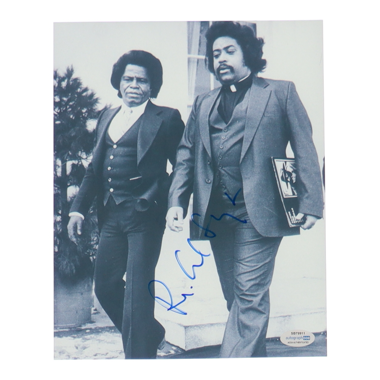 Rev. Al Sharpton Signed 8x10 Photo (ACOA) at PristineAuction.com Rev. Al Sharpton Signed 8x10 Photo (ACOA) at PristineAuction.com