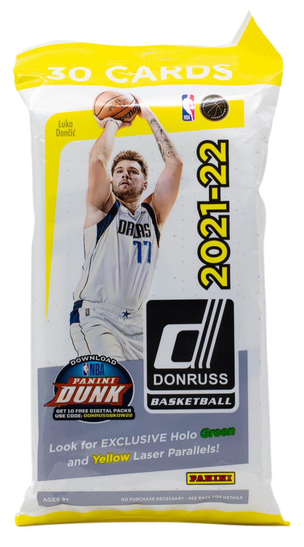 2021-22 Panini Donruss Basketball Jumbo Value Pack with (30) Cards at PristineAuction.com 2021-22 Panini Donruss Basketball Jumbo Value Pack with (30) Cards at PristineAuction.com