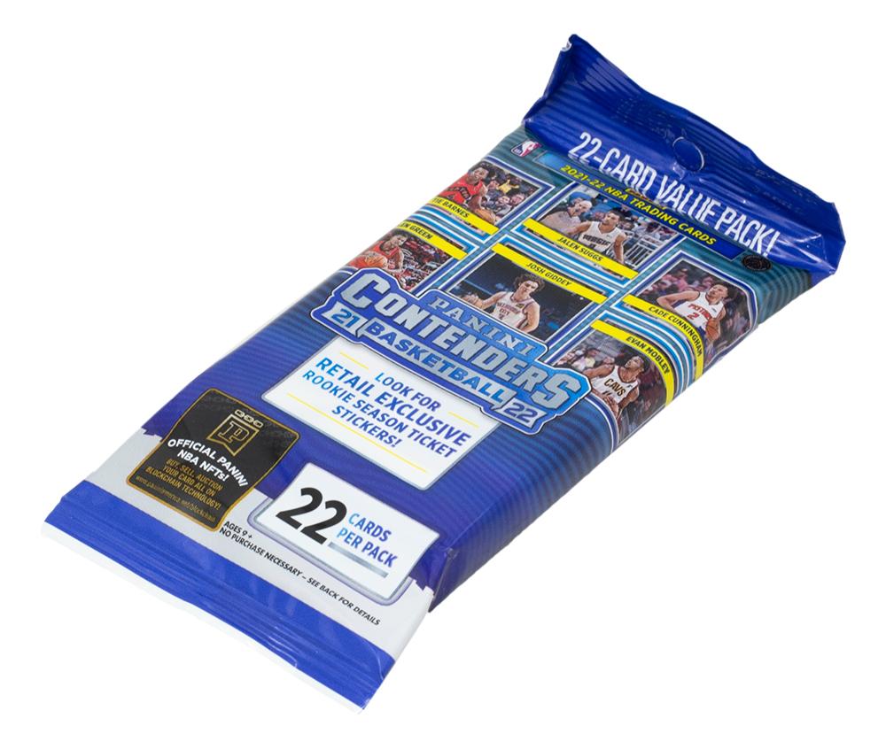 2021-22 Panini Contenders Basketball Jumbo Value Pack with (22) Cards at PristineAuction.com 2021-22 Panini Contenders Basketball Jumbo Value Pack with (22) Cards at PristineAuction.com