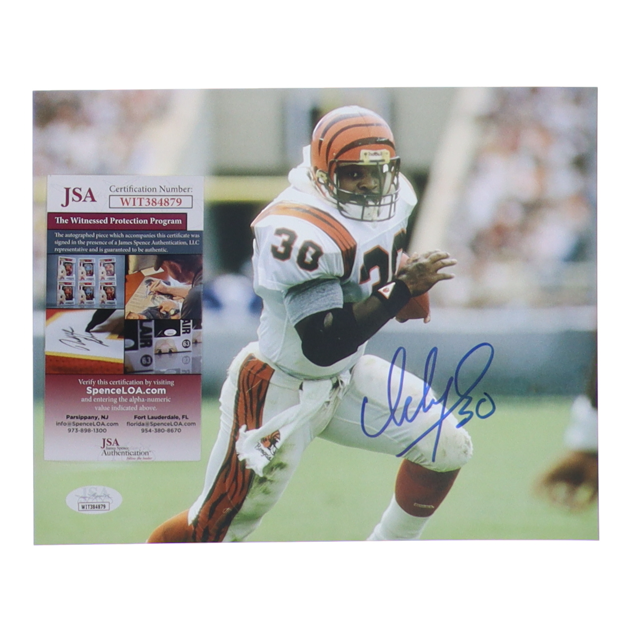 Ickey Woods Signed Bengals 8x10 Photo (JSA) at PristineAuction.com Ickey Woods Signed Bengals 8x10 Photo (JSA) at PristineAuction.com