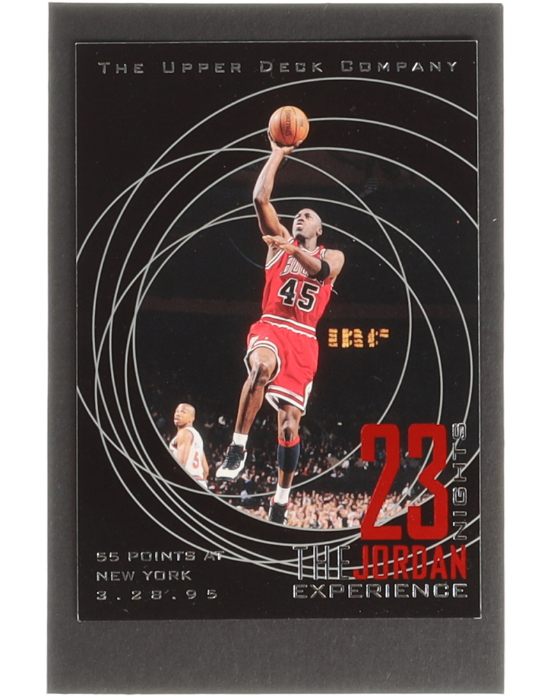 1996 upper deck the jordan experience
