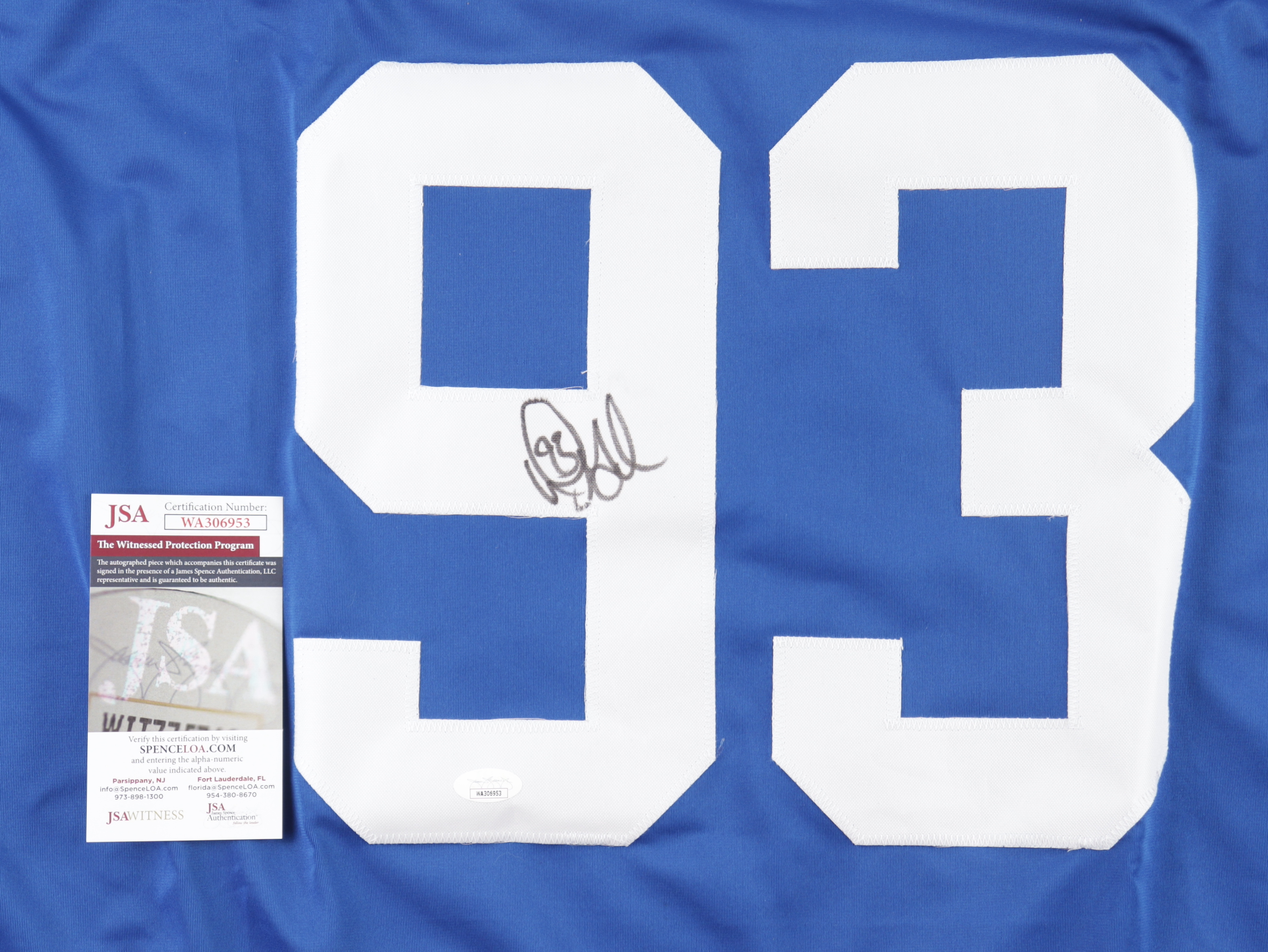 Doug Gilmour Signed Jersey (JSA) at PristineAuction.com Doug Gilmour Signed Jersey (JSA) at PristineAuction.com