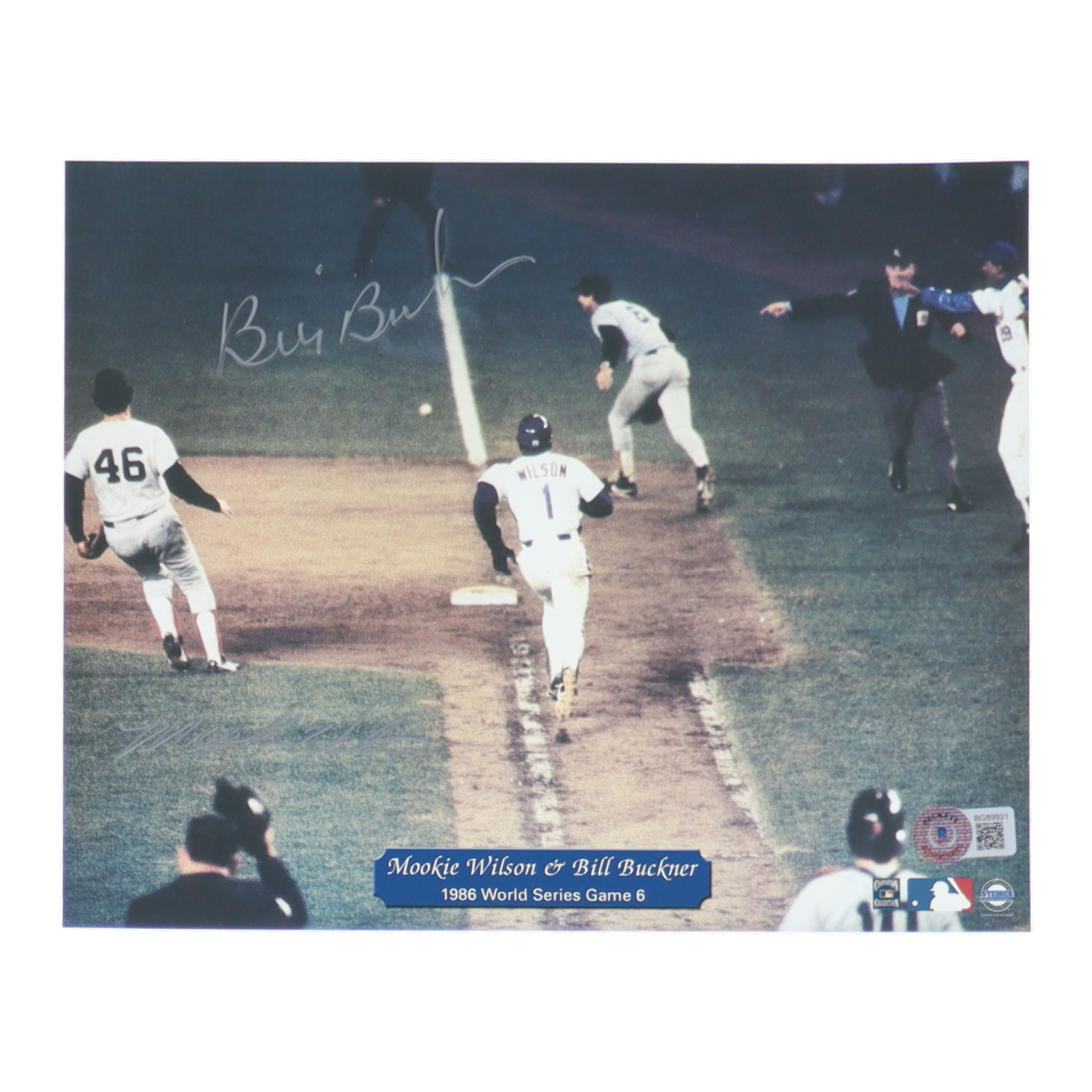 Bill Buckner Signed 8x10 Photo (Beckett) at PristineAuction.com Bill Buckner Signed 8x10 Photo (Beckett) at PristineAuction.com