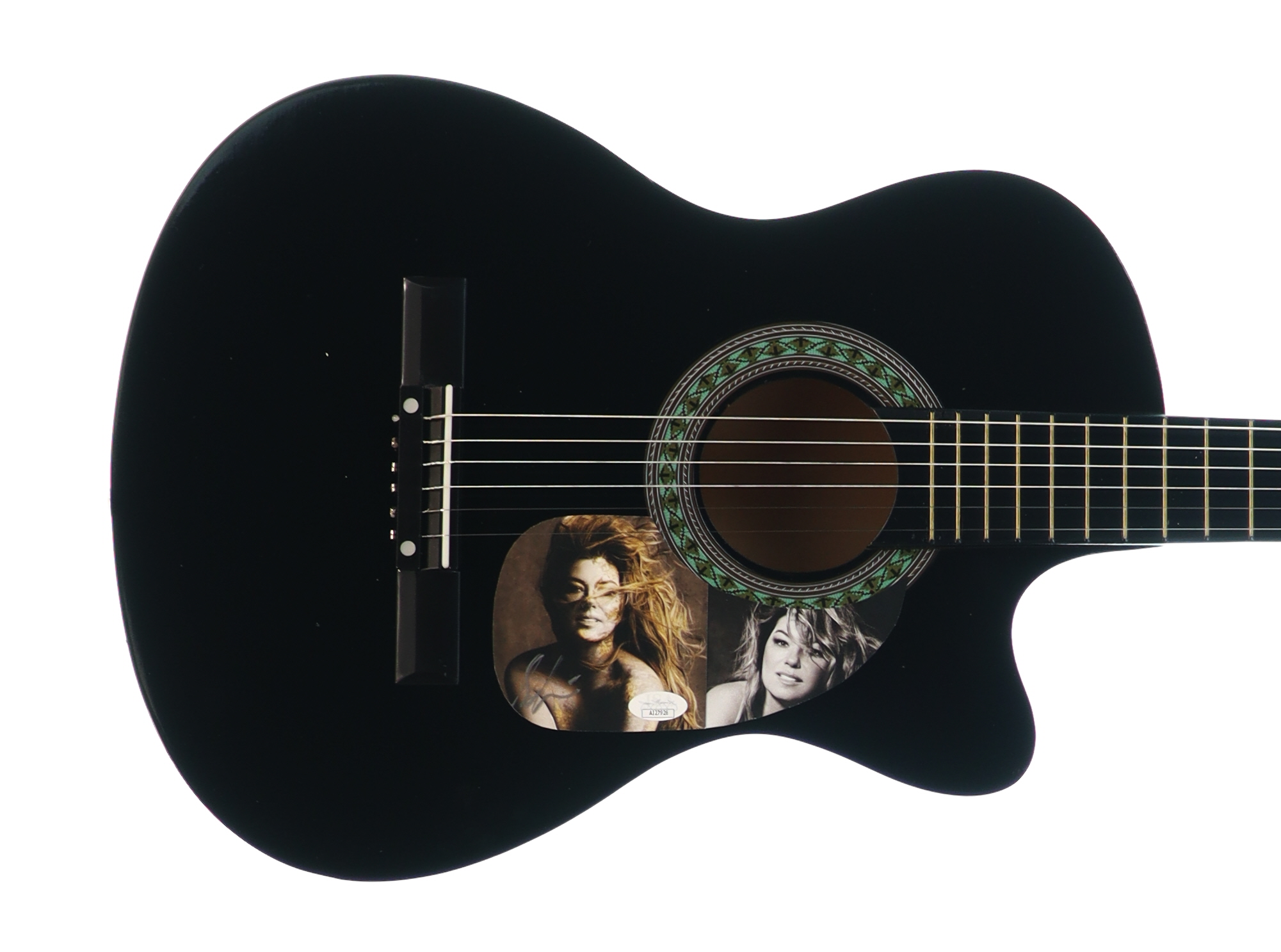 Shania Twain Signed 38" Acoustic Guitar (JSA) at PristineAuction.com Shania Twain Signed 38" Acoustic Guitar (JSA) at PristineAuction.com