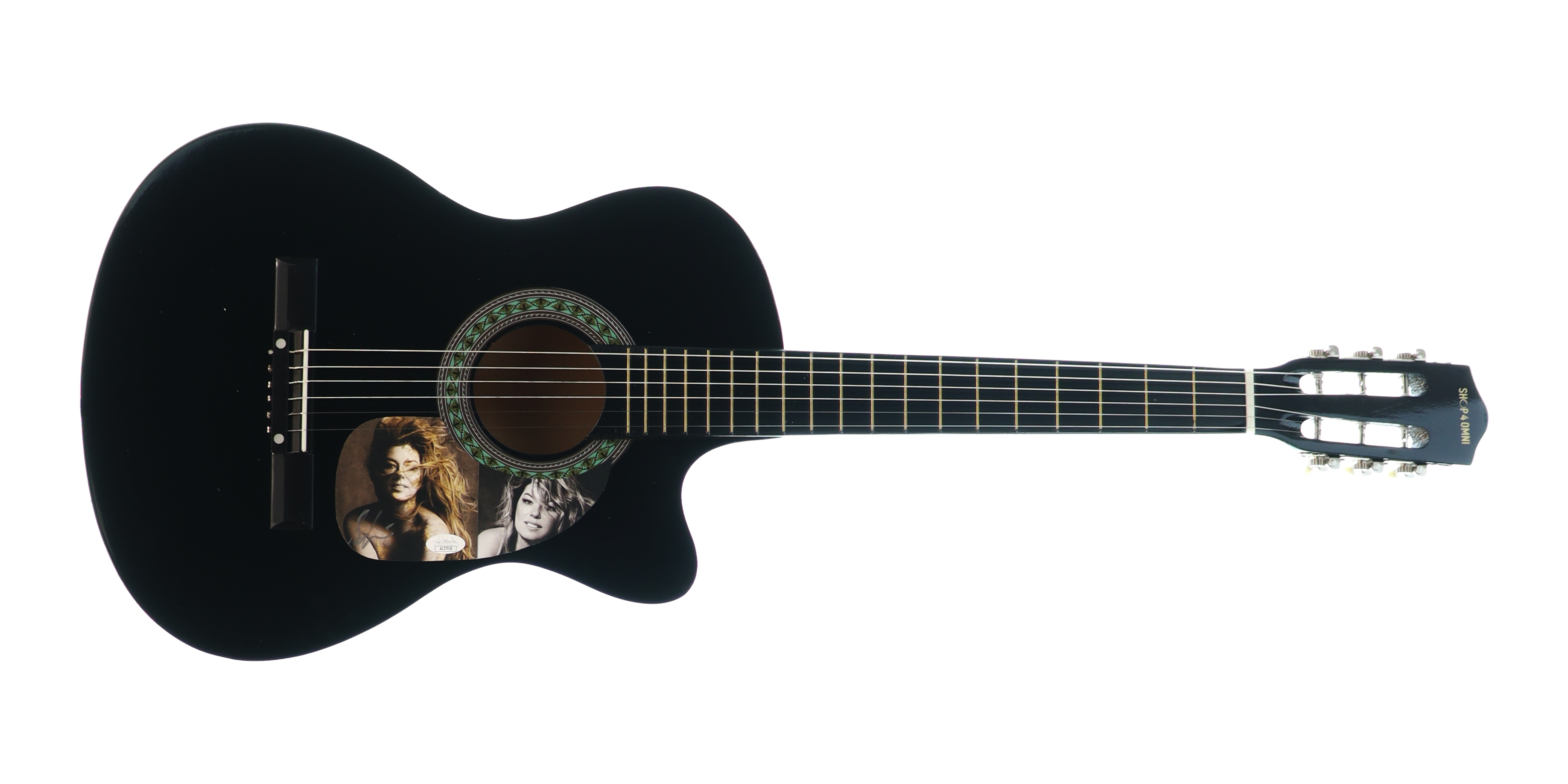 Shania Twain Signed 38" Acoustic Guitar (JSA) at PristineAuction.com Shania Twain Signed 38" Acoustic Guitar (JSA) at PristineAuction.com