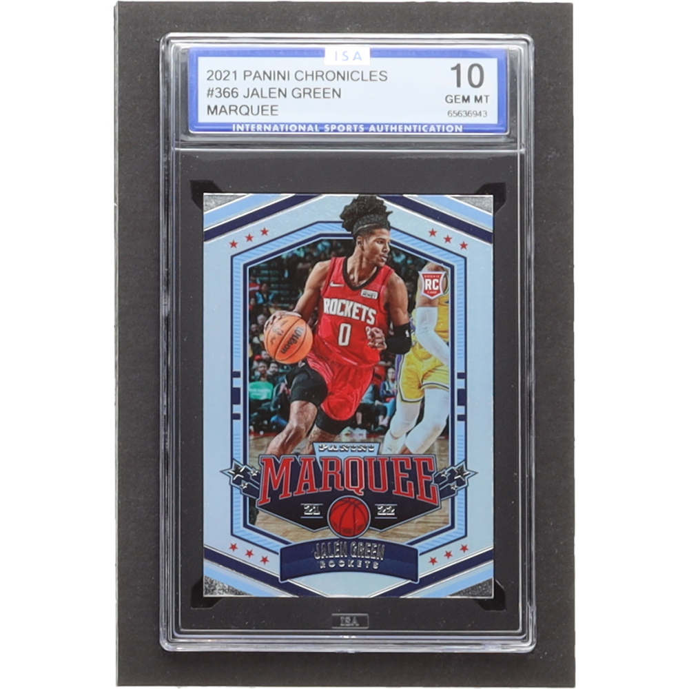 2021 Panini Instant Jalen Green Rookie Card #IC-JG – PGI 10 Gem Mint, Incoming Class 1/1891