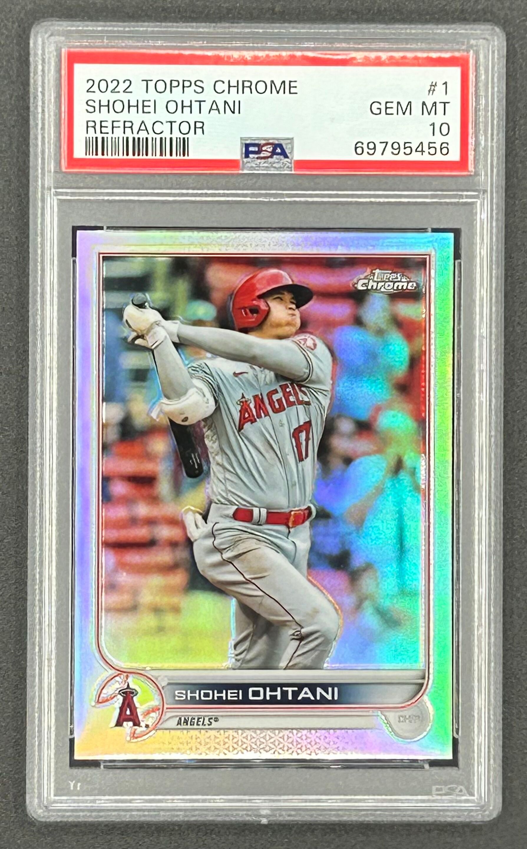 大谷翔平 PSA10 2022 Topps Chrome Sepia #1 大谷翔平 PSA10 2022 Topps Chrome Sepia #1 大谷翔平 PSA10 2022