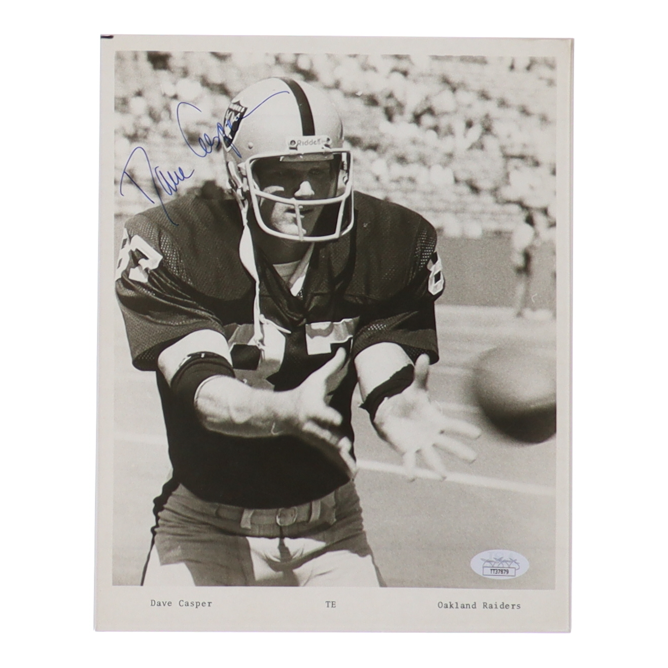 Dave Casper Signed Raiders 8x10 Photo (JSA) at PristineAuction.com Dave Casper Signed Raiders 8x10 Photo (JSA) at PristineAuction.com