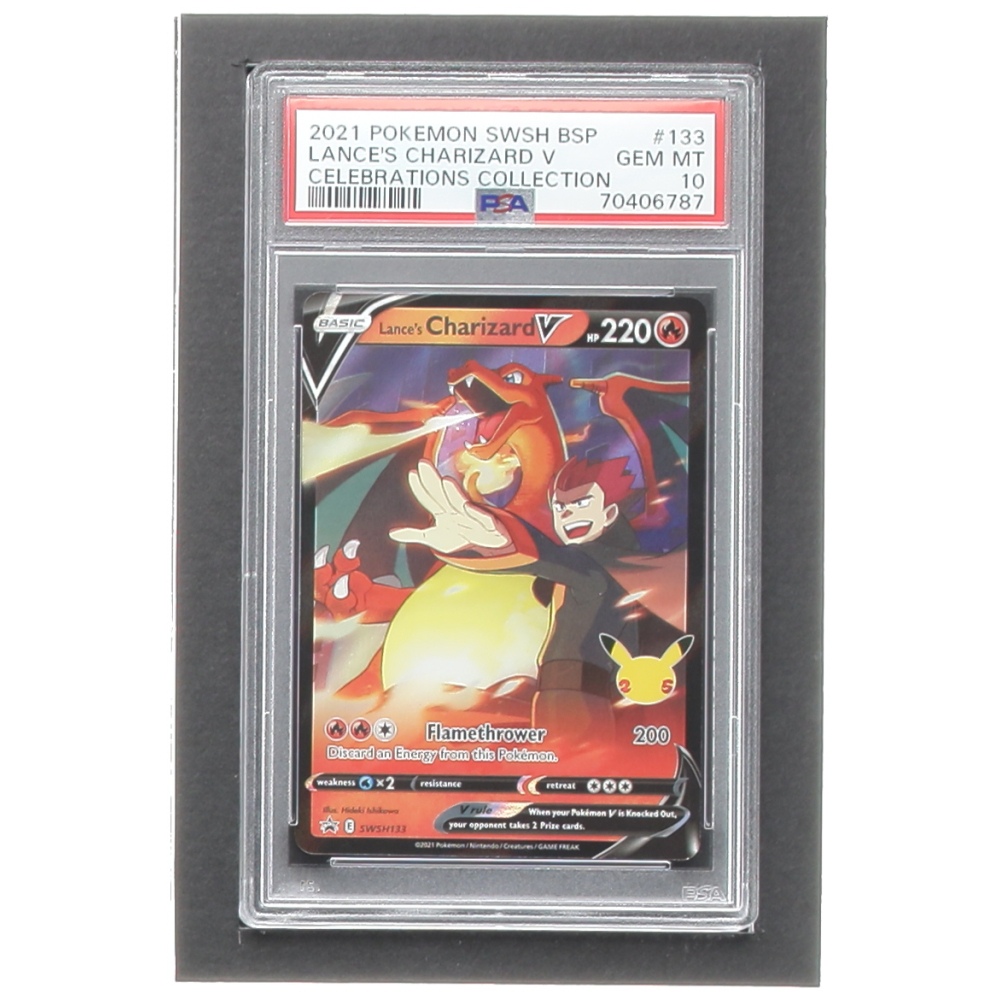 Lance's Charizard V Pokemon 2021 Sword & Shield Promo SWSH