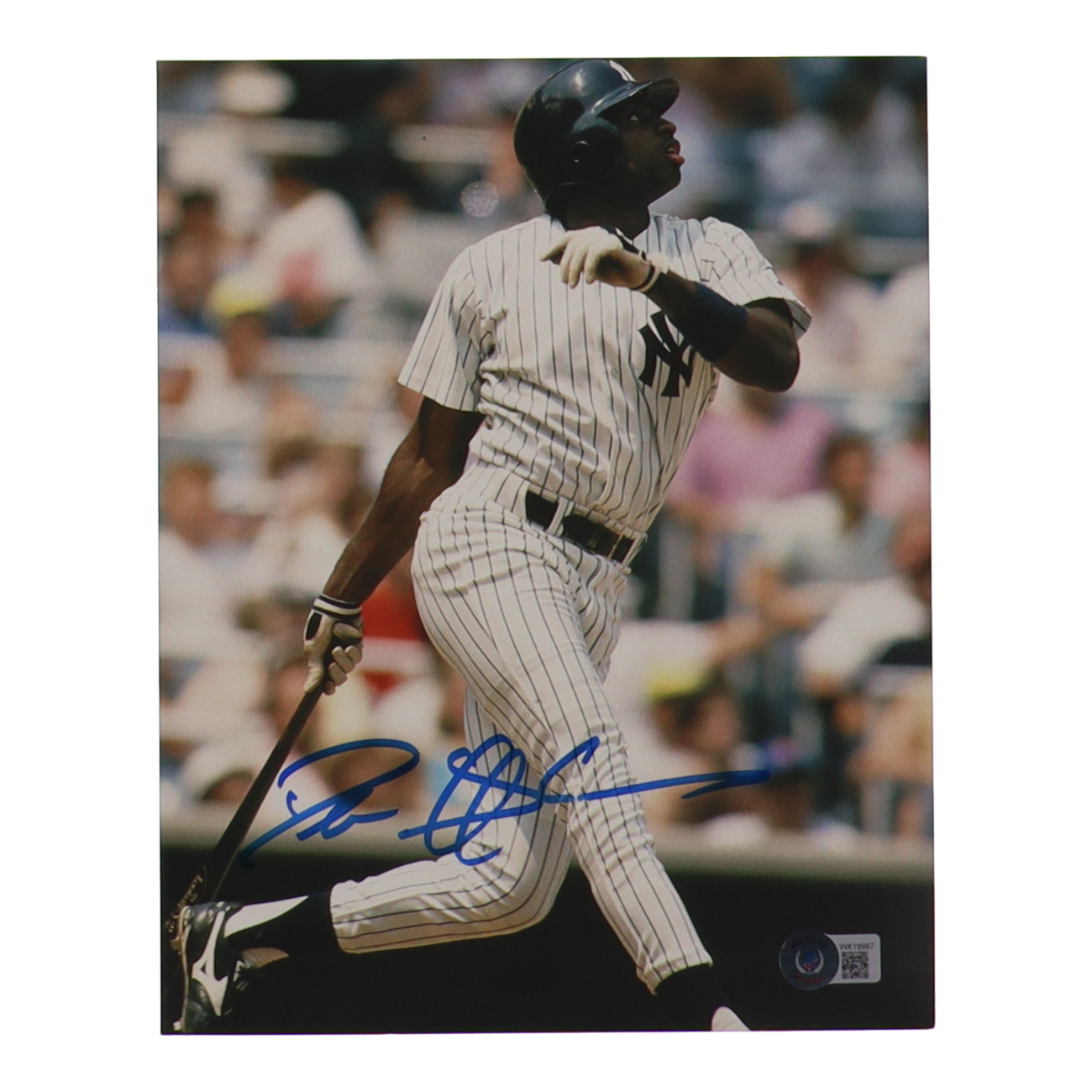Deion Sanders Signed Yankees 8x10 Photo (Beckett) at PristineAuction.com Deion Sanders Signed Yankees 8x10 Photo (Beckett) at PristineAuction.com