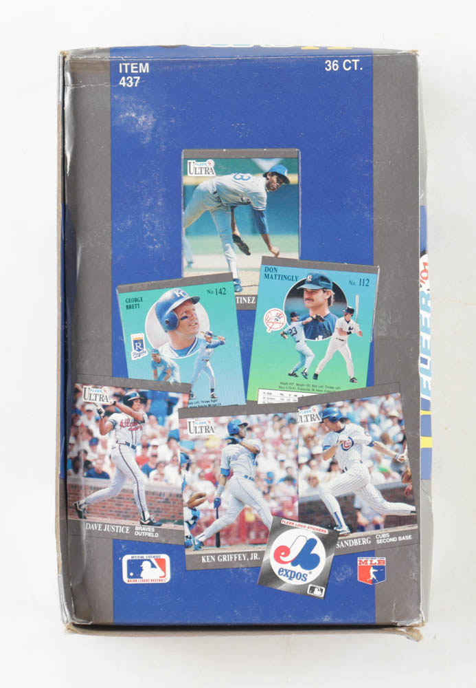1991 Fleer Ultra Baseball Cards (36) Packs at PristineAuction.com 1991 Fleer Ultra Baseball Cards (36) Packs at PristineAuction.com