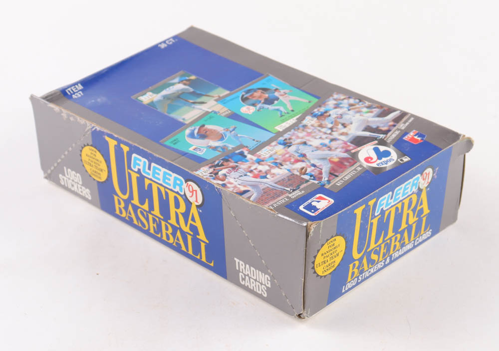 1991 Fleer Ultra Baseball Cards (36) Packs at PristineAuction.com 1991 Fleer Ultra Baseball Cards (36) Packs at PristineAuction.com