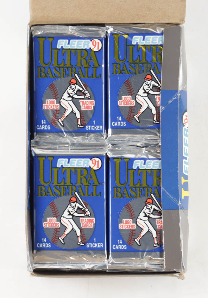 1991 Fleer Ultra Baseball Cards (36) Packs at PristineAuction.com 1991 Fleer Ultra Baseball Cards (36) Packs at PristineAuction.com