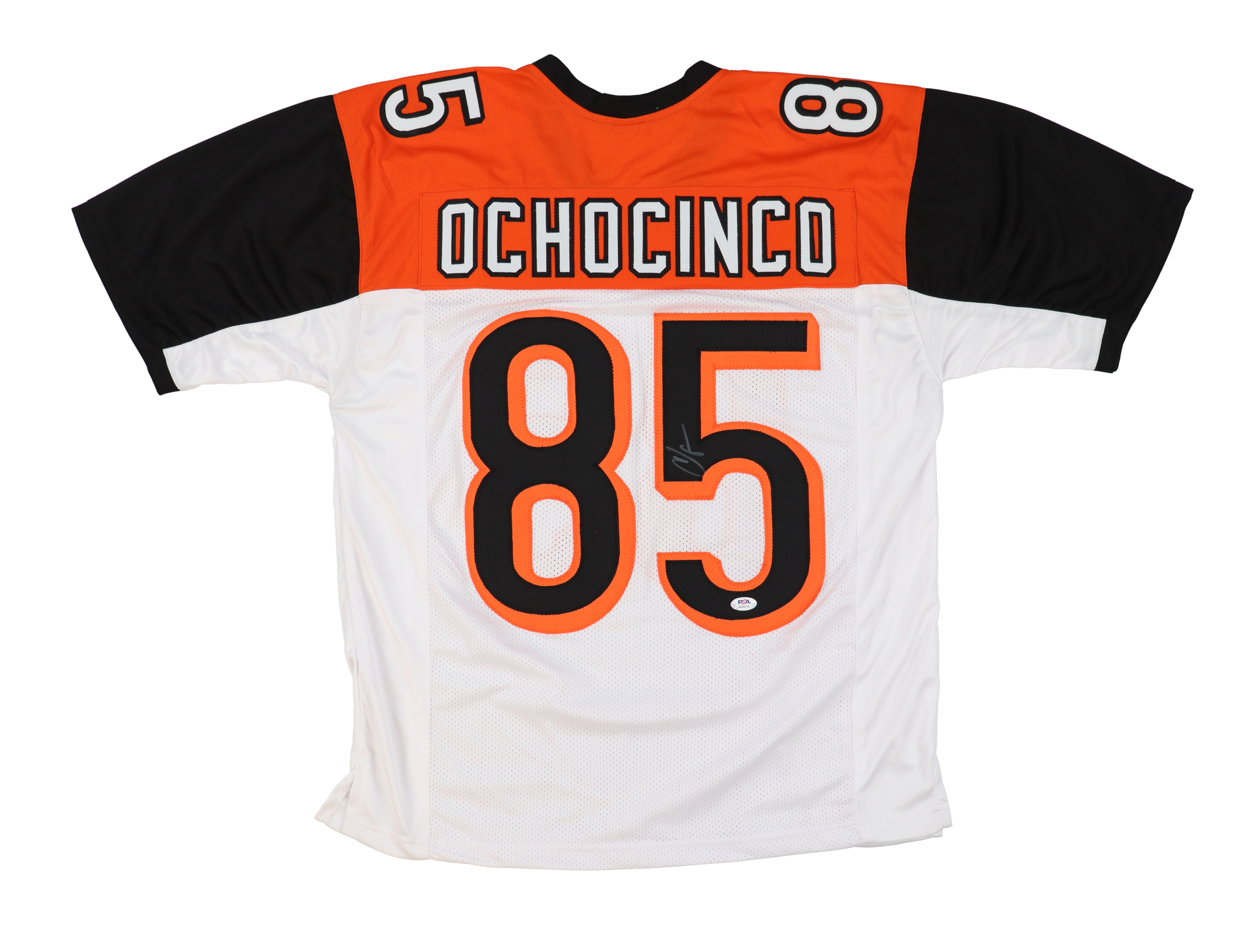 Chad "Ochocinco" Johnson Signed Jersey (PSA) at PristineAuction.com Chad "Ochocinco" Johnson Signed Jersey (PSA) at PristineAuction.com