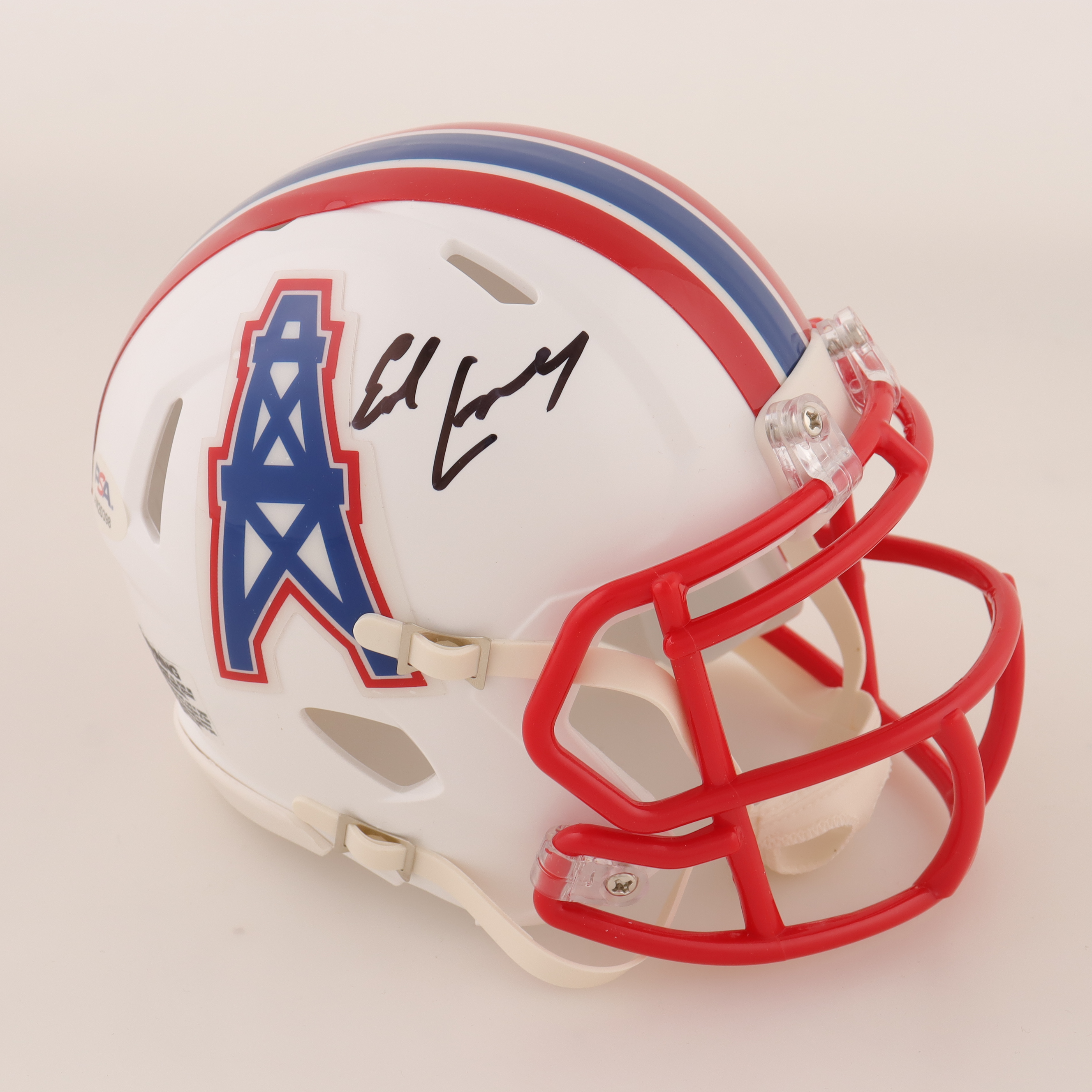Earl Campbell Signed Oilers Mini Helmet (PSA & Timeless) at PristineAuction.com Earl Campbell Signed Oilers Mini Helmet (PSA & Timeless) at PristineAuction.com