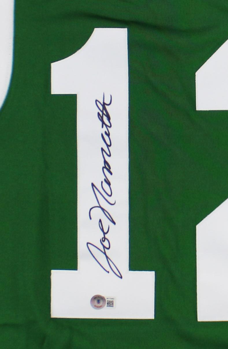 Joe Namath Signed Jets Jersey (Beckett) at PristineAuction.com Joe Namath Signed Jets Jersey (Beckett) at PristineAuction.com