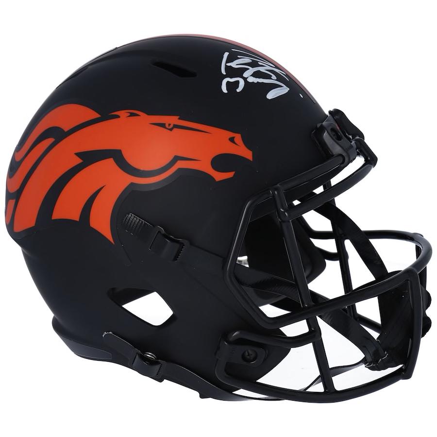 Peyton Manning Signed Broncos Full-Size Eclipse Alternate Speed Helmet (Fanatics) at PristineAuction.com Peyton Manning Signed Broncos Full-Size Eclipse Alternate Speed Helmet (Fanatics) at PristineAuction.com