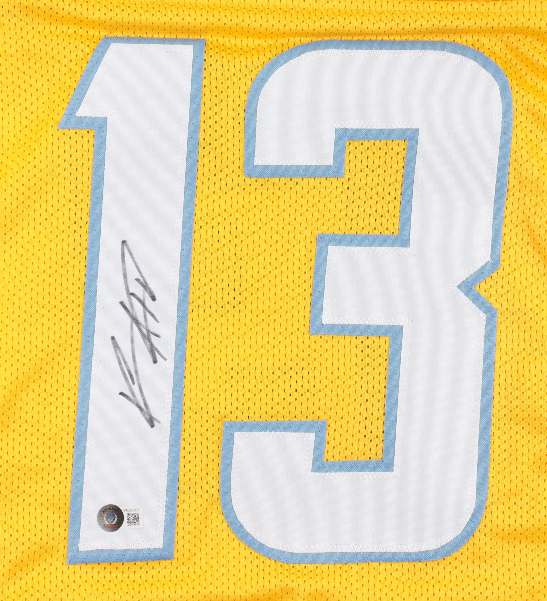 Keenan Allen Signed Jersey (Beckett) at PristineAuction.com Keenan Allen Signed Jersey (Beckett) at PristineAuction.com
