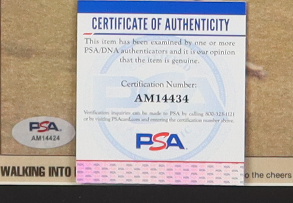 Nolan Ryan Signed Custom Framed "The Dallas Morning News" Newspaper Cover (PSA) at PristineAuction.com Nolan Ryan Signed Custom Framed "The Dallas Morning News" Newspaper Cover (PSA) at PristineAuction.com