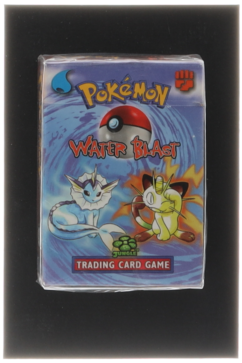 1999 Pokemon TCG Wizards of the Coast Jungle Water Blast Deck with (60) Cards at PristineAuction.com 1999 Pokemon TCG Wizards of the Coast Jungle Water Blast Deck with (60) Cards at PristineAuction.com