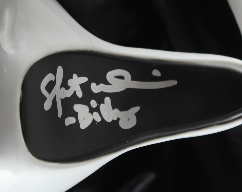 Skeet Ulrich Signed "Scream" Ghostface Mask Inscribed "Billy" (JSA) at PristineAuction.com Skeet Ulrich Signed "Scream" Ghostface Mask Inscribed "Billy" (JSA) at PristineAuction.com