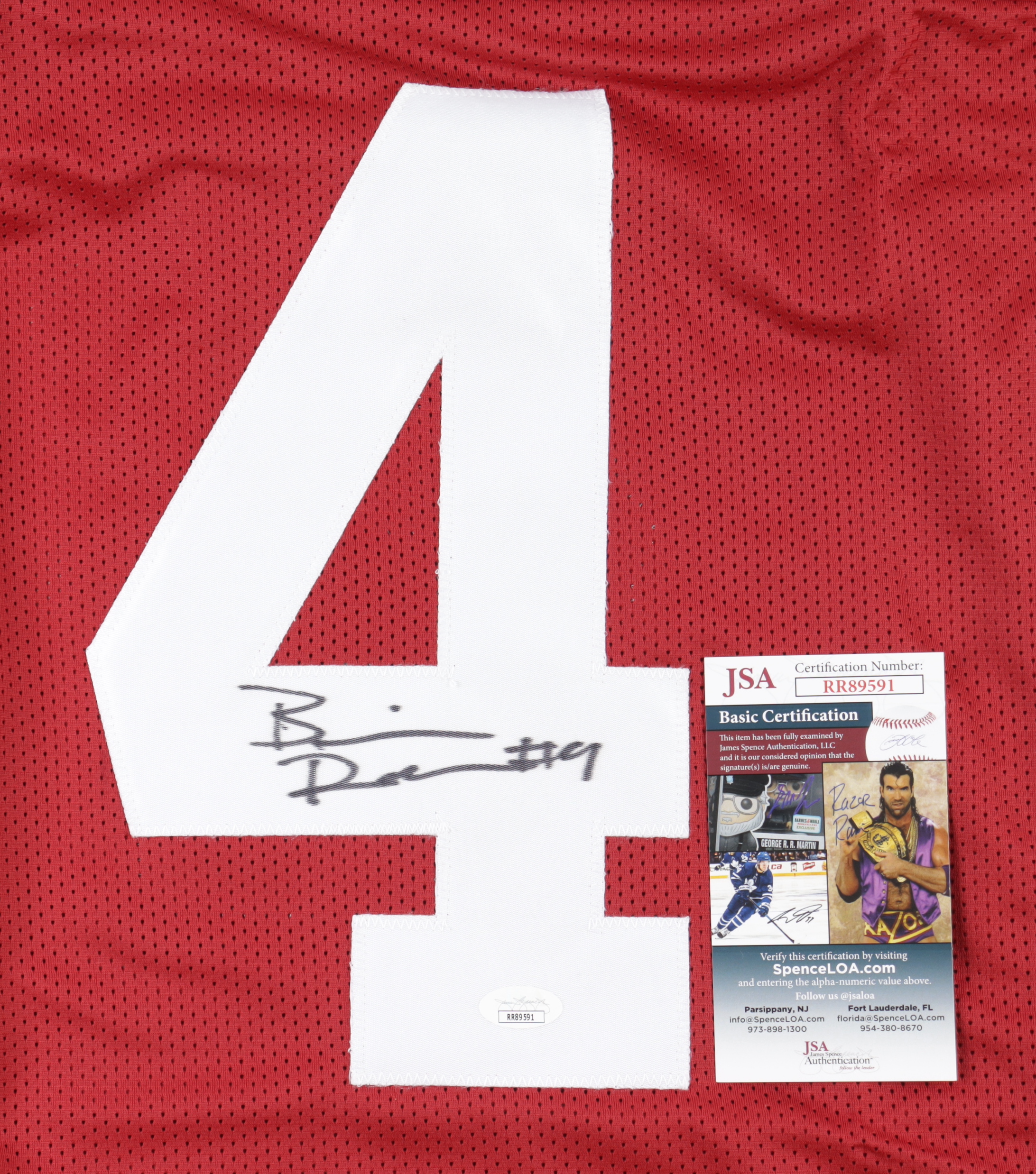 Brian Robinson Signed Jersey (JSA) at PristineAuction.com Brian Robinson Signed Jersey (JSA) at PristineAuction.com