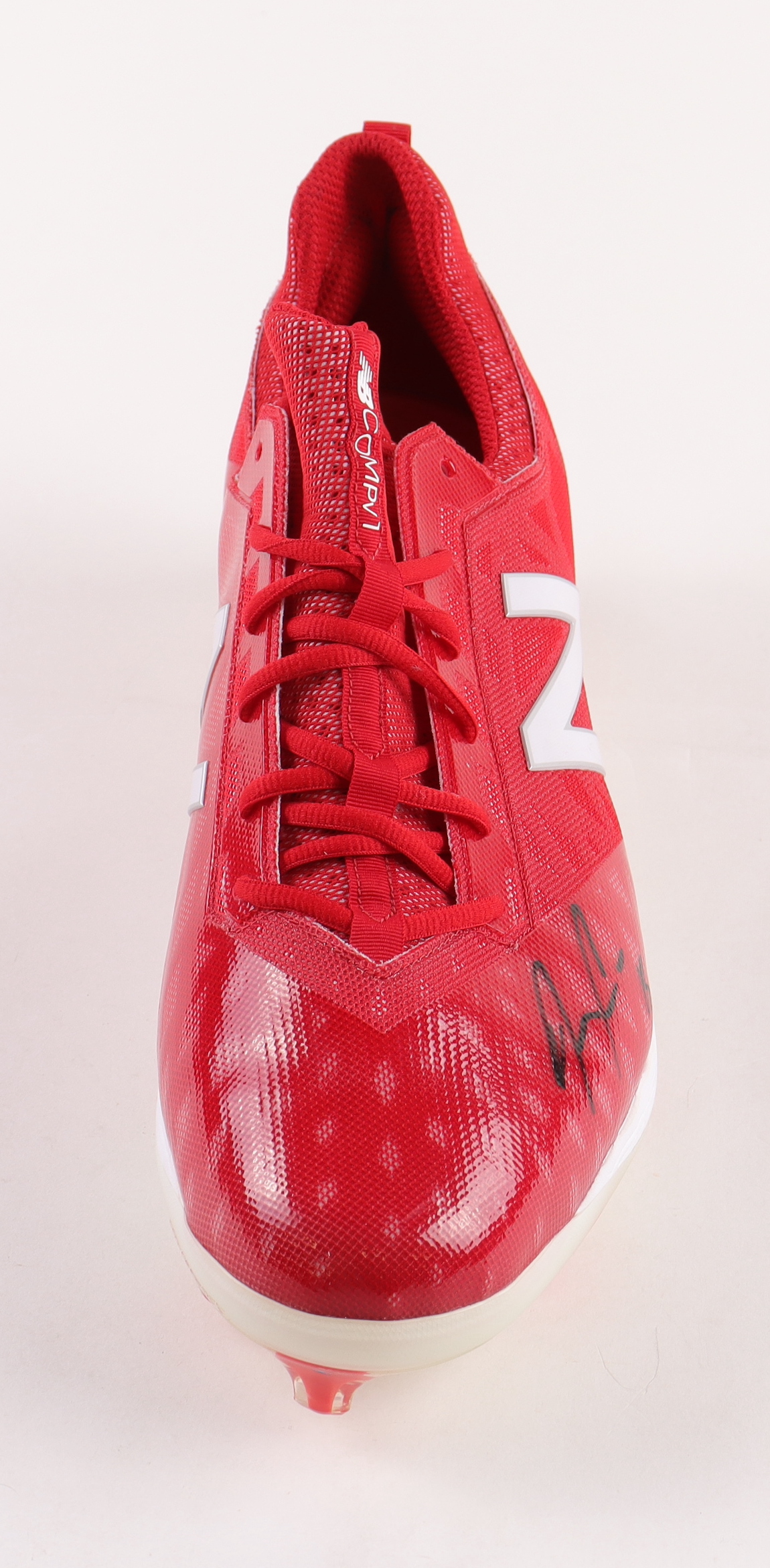 Ronald Acuna Jr. Signed New Balance Baseball Cleat (Acuna) at PristineAuction.com Ronald Acuna Jr. Signed New Balance Baseball Cleat (Acuna) at PristineAuction.com