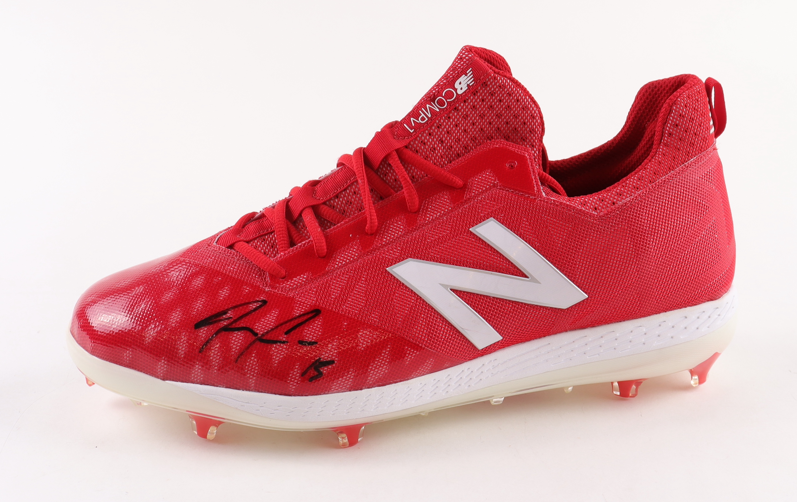 Ronald Acuna Jr. Signed New Balance Baseball Cleat (Acuna) at PristineAuction.com Ronald Acuna Jr. Signed New Balance Baseball Cleat (Acuna) at PristineAuction.com