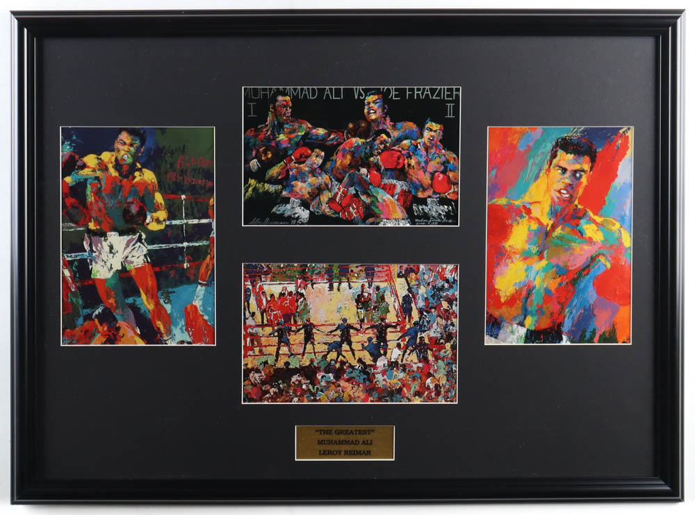 LeRoy Neiman "Muhammad Ali" Custom Framed Print Display at PristineAuction.com LeRoy Neiman "Muhammad Ali" Custom Framed Print Display at PristineAuction.com