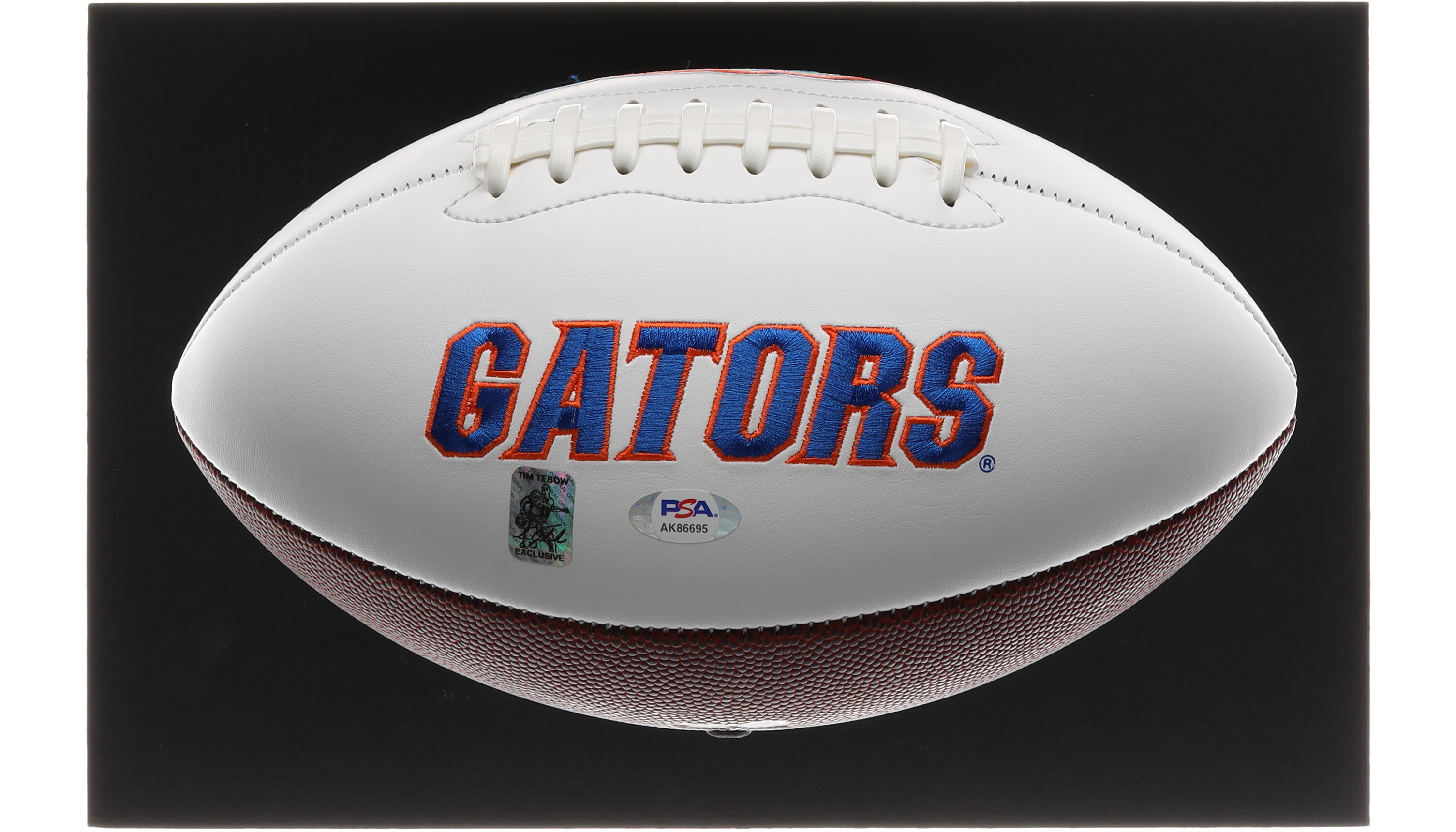 Tim Tebow Signed Florida Gators Logo Football (PSA & Tebow) at PristineAuction.com Tim Tebow Signed Florida Gators Logo Football (PSA & Tebow) at PristineAuction.com