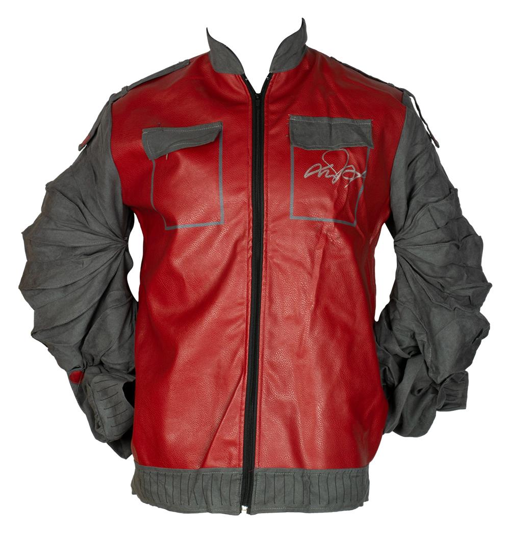 Michael J. Fox Signed "Back To The Future" Jacket (Beckett) at PristineAuction.com Michael J. Fox Signed "Back To The Future" Jacket (Beckett) at PristineAuction.com