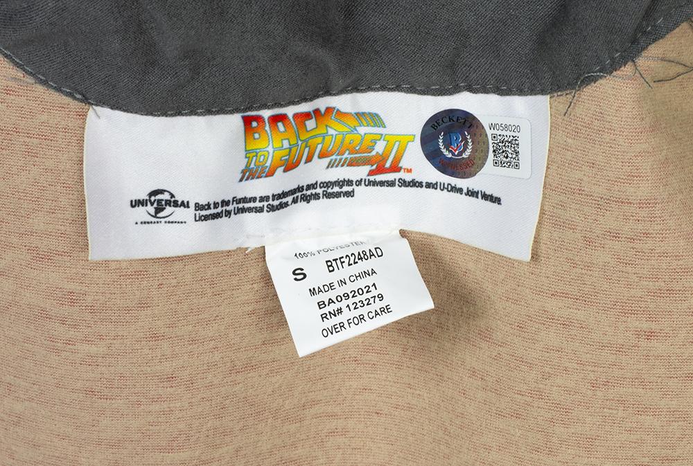 Michael J. Fox Signed "Back To The Future" Jacket (Beckett) at PristineAuction.com Michael J. Fox Signed "Back To The Future" Jacket (Beckett) at PristineAuction.com