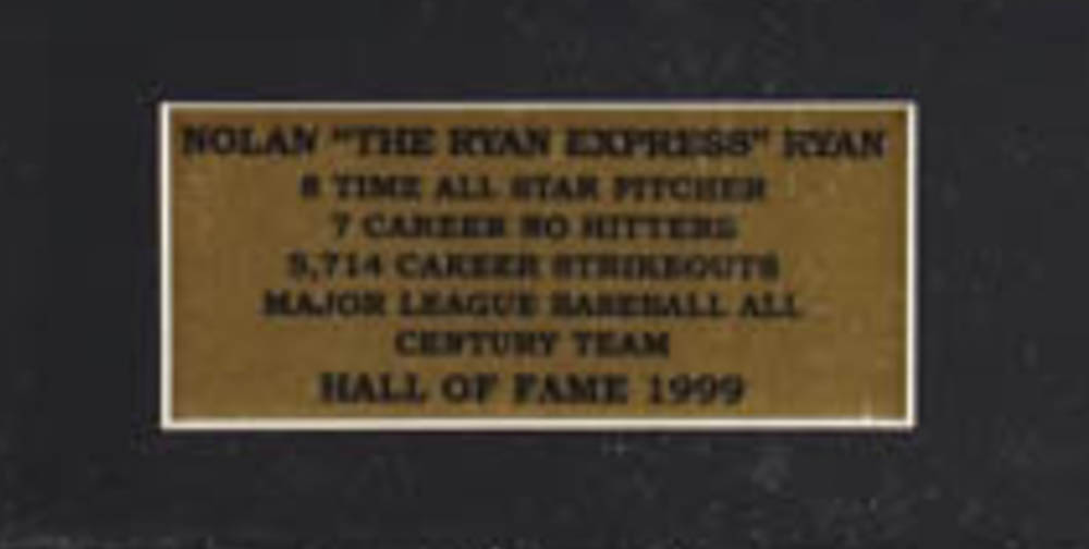 Nolan Ryan Signed Custom Framed "The Dallas Morning News" Newspaper Cover (PSA) at PristineAuction.com Nolan Ryan Signed Custom Framed "The Dallas Morning News" Newspaper Cover (PSA) at PristineAuction.com