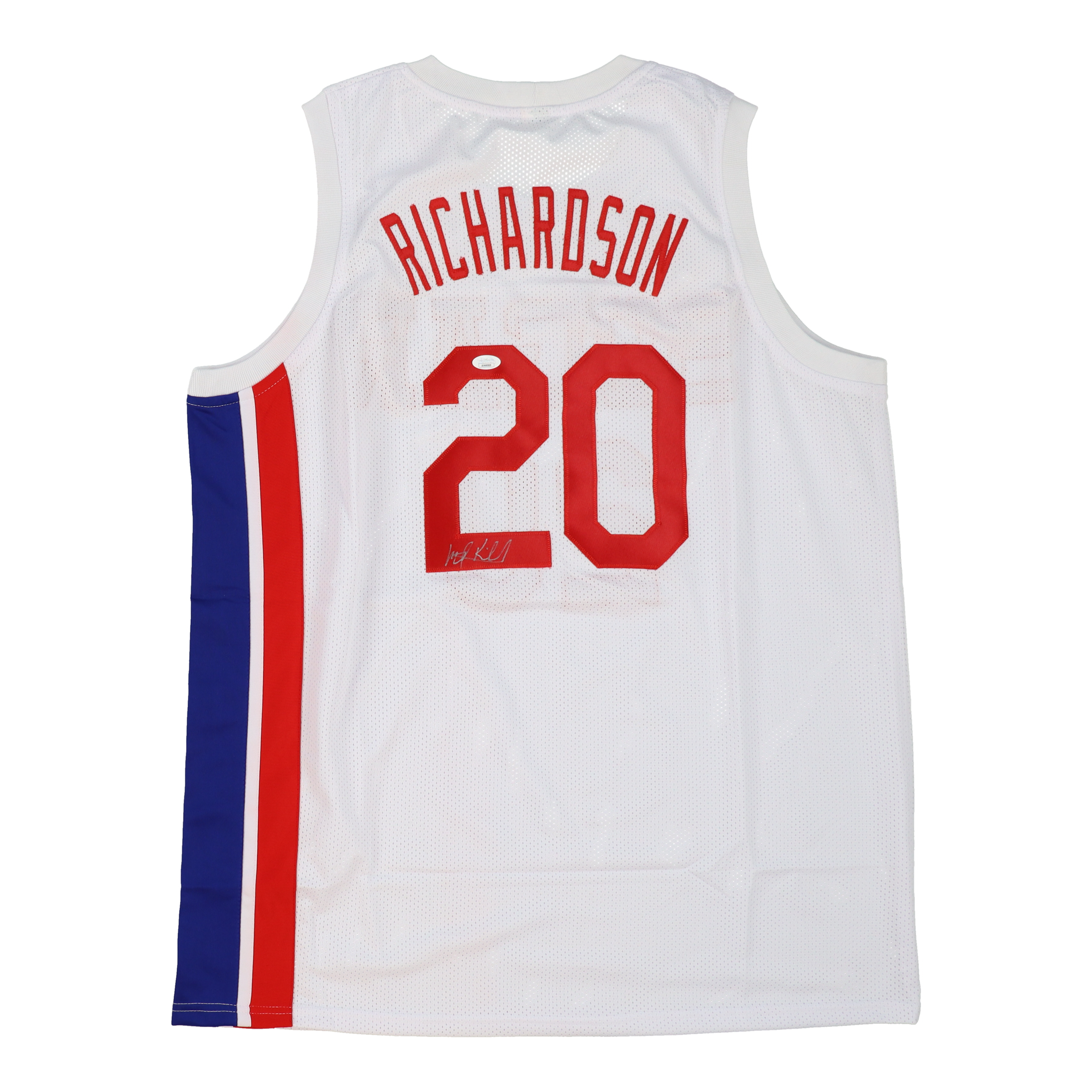 Micheal Ray Richardson Signed Jersey (JSA) at PristineAuction.com Micheal Ray Richardson Signed Jersey (JSA) at PristineAuction.com