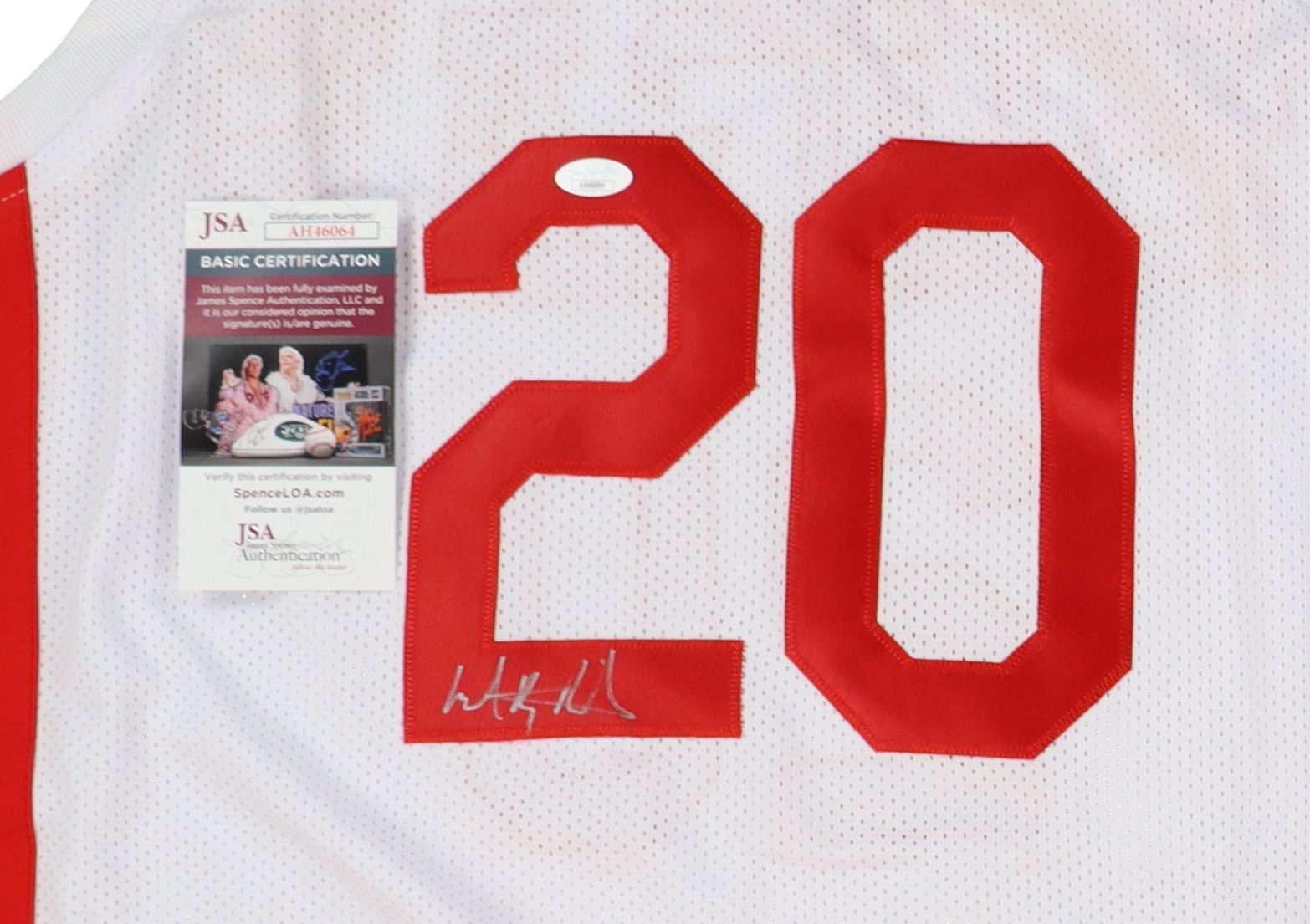 Micheal Ray Richardson Signed Jersey (JSA) at PristineAuction.com Micheal Ray Richardson Signed Jersey (JSA) at PristineAuction.com
