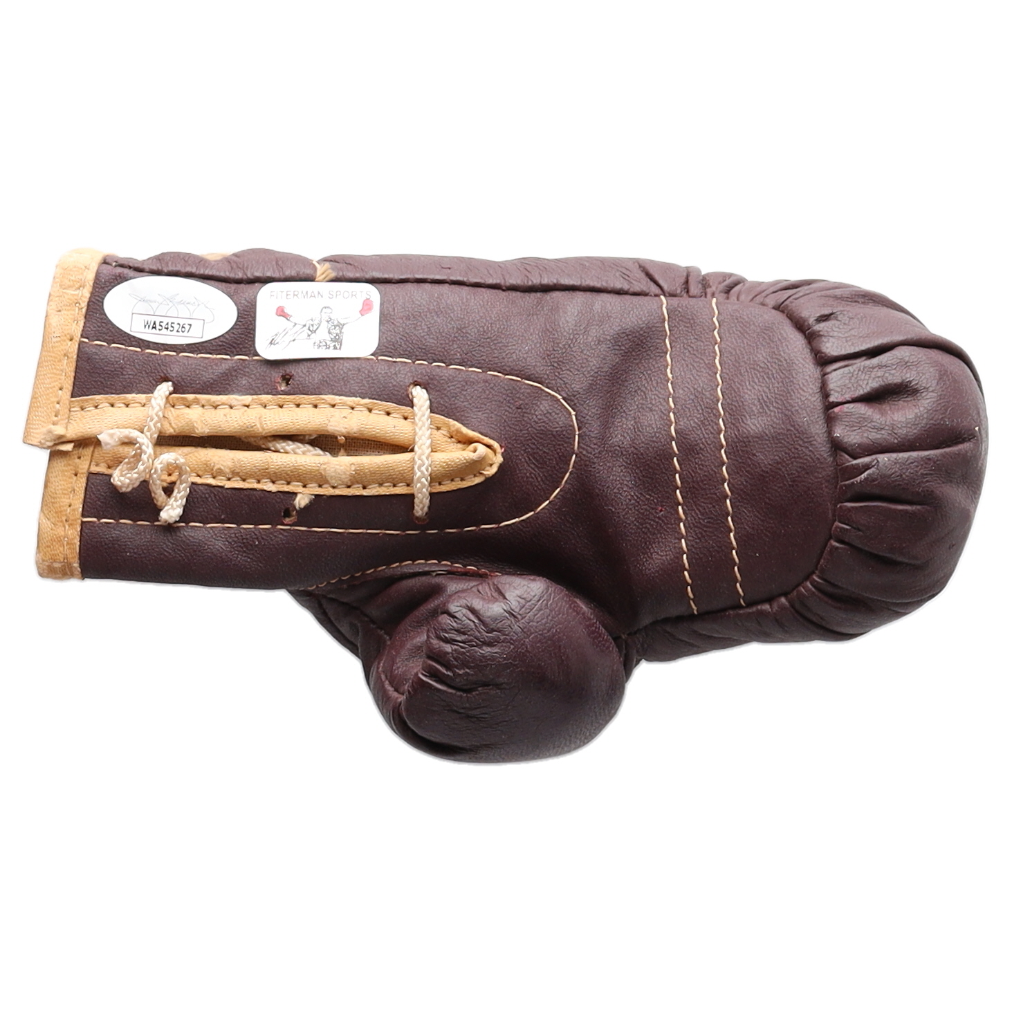 Mike Tyson Signed Vintage 1950's Everlast Jack Dempsey Mini Boxing Glove (Tyson & JSA) at PristineAuction.com Mike Tyson Signed Vintage 1950's Everlast Jack Dempsey Mini Boxing Glove (Tyson & JSA) at PristineAuction.com