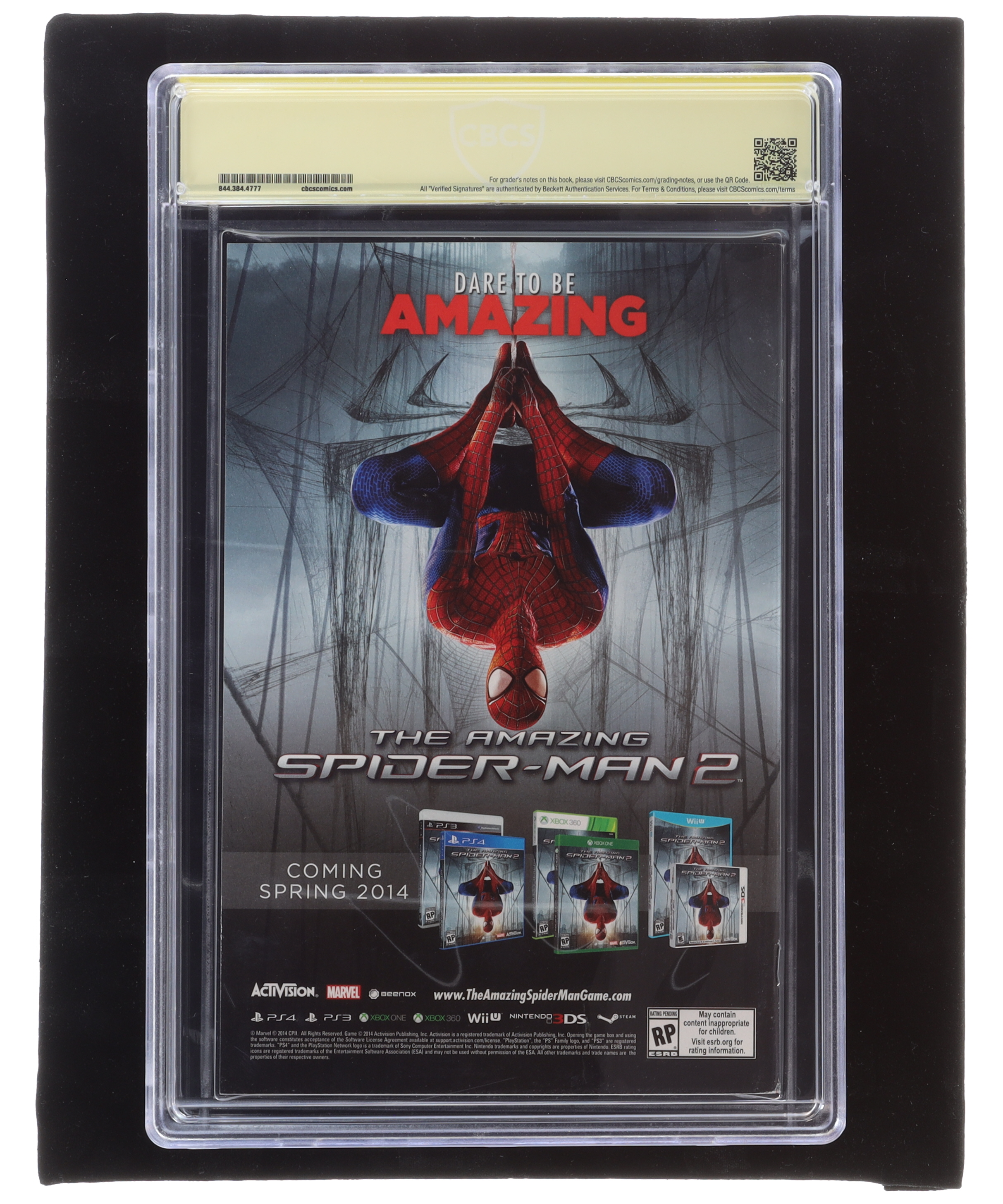 Stan Lee & Alex Ross Signed "The Amazing Spider-Man" Issue #1 Marvel Comic Book (CBCS) at PristineAuction.com Stan Lee & Alex Ross Signed "The Amazing Spider-Man" Issue #1 Marvel Comic Book (CBCS) at PristineAuction.com