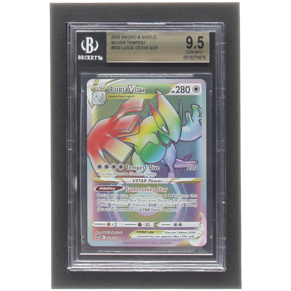Lugia VSTAR 2022 Pokemon Sword and Shield Silver Tempest