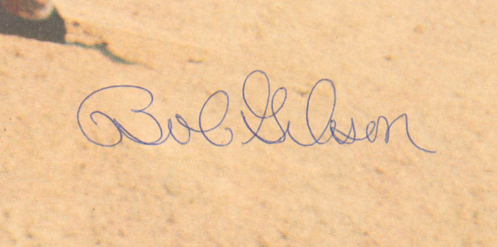 Bob Gibson Signed 1968 "The Sporting News" Newspaper (PSA) at PristineAuction.com Bob Gibson Signed 1968 "The Sporting News" Newspaper (PSA) at PristineAuction.com