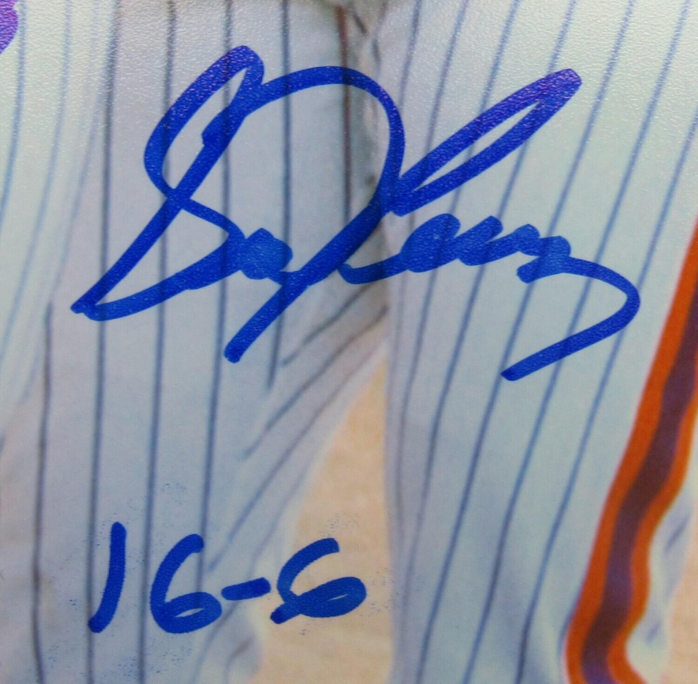 Mets 16x20 Photo Signed by (4) with Dwight Gooden, Ron Darling, Sid ...