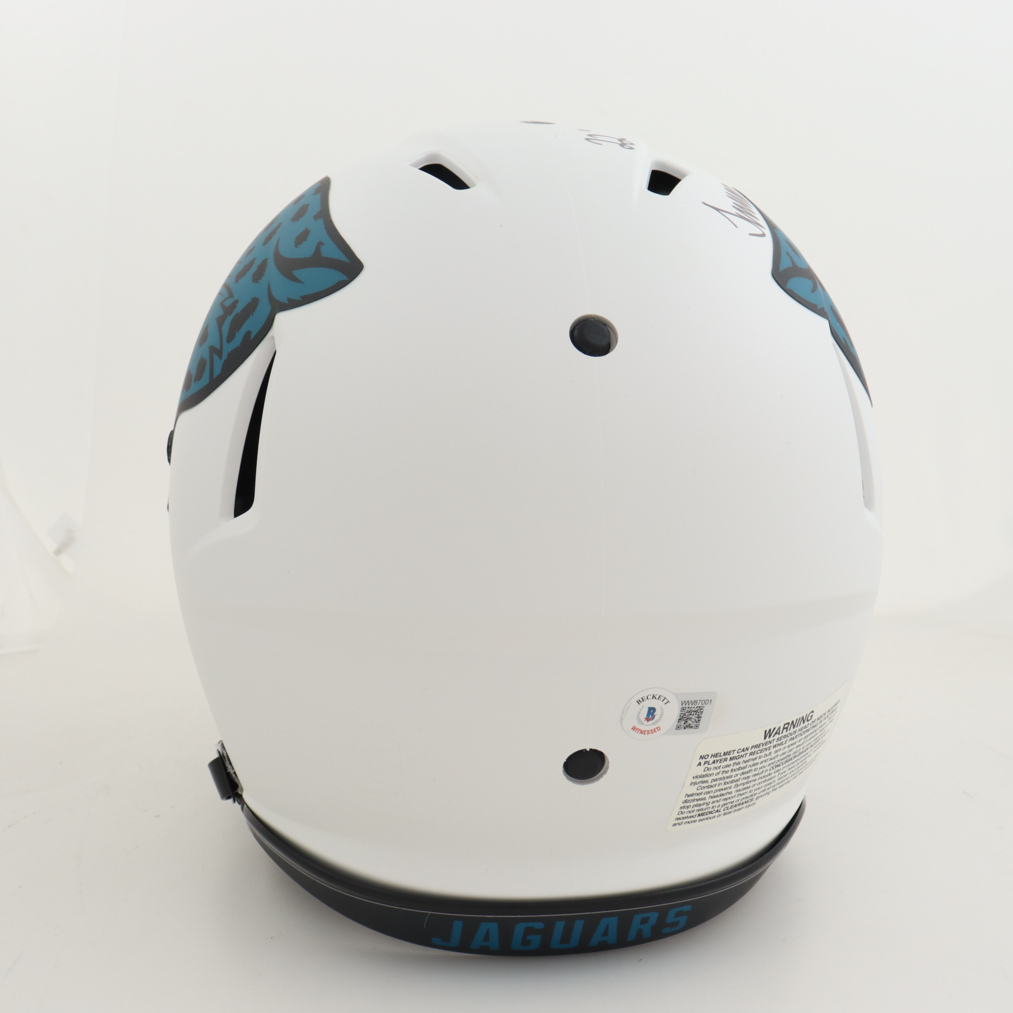 Travon Walker Signed Jaguars Full-Size Authentic On-Field Lunar Eclipse Alternate Speed Helmet Inscribed "'22 1st Pick" (Beckett) at PristineAuction.com Travon Walker Signed Jaguars Full-Size Authentic On-Field Lunar Eclipse Alternate Speed Helmet Inscribed "'22 1st Pick" (Beckett) at PristineAuction.com