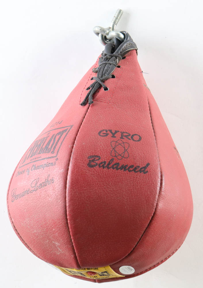 Mike Tyson Signed Everlast Professional Speed Bag (JSA) at PristineAuction.com Mike Tyson Signed Everlast Professional Speed Bag (JSA) at PristineAuction.com